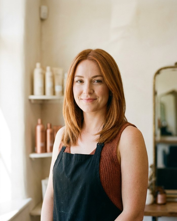 Marta — kolorystka, balayage i miedzie