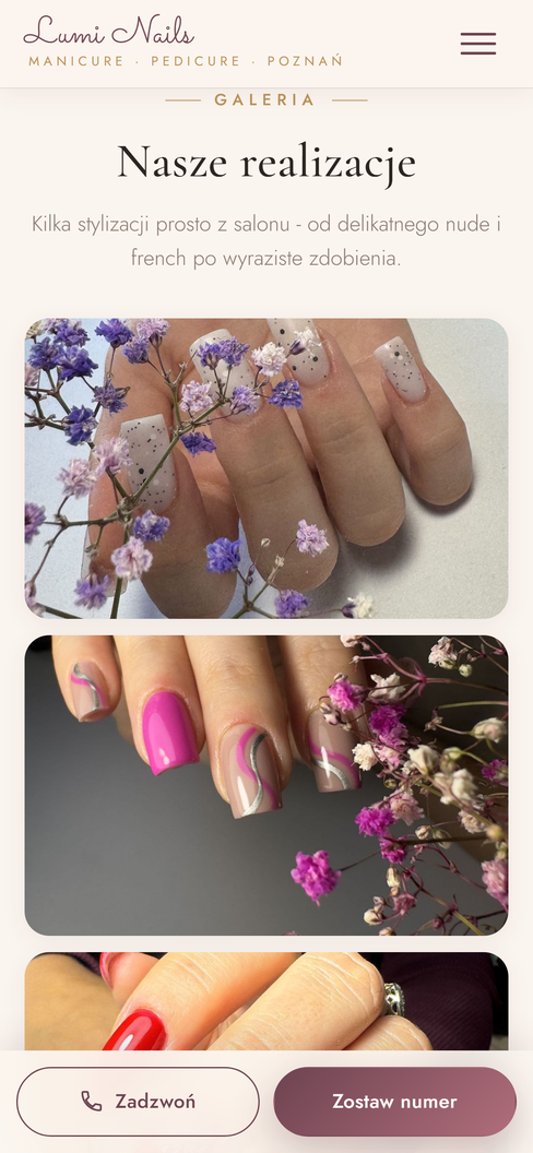 Galeria prac na luminails.pl